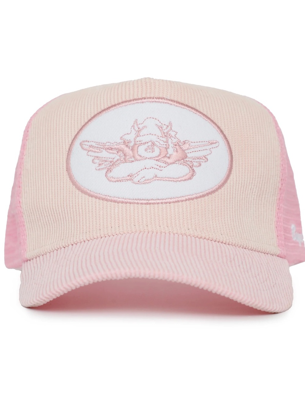 Boys Lie Pink Corduroy Trucker Hat